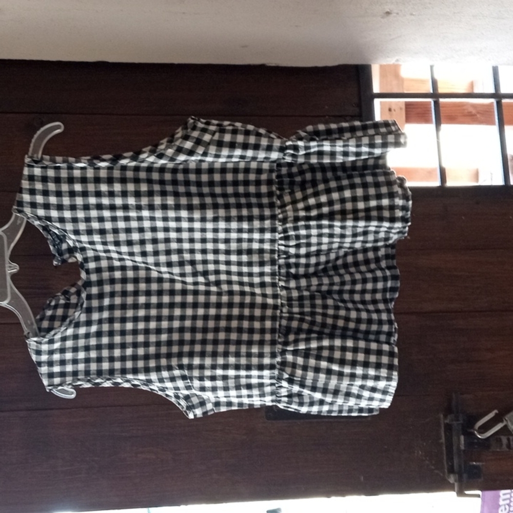Plaid tank